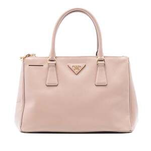 Prada Double Zip Lux Tote Saffiano #245231P84B